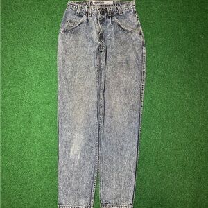 Vintage 90s Levi’s Silvertab Jeans, Acid Wash Pants, Size 30x32, Stonewash